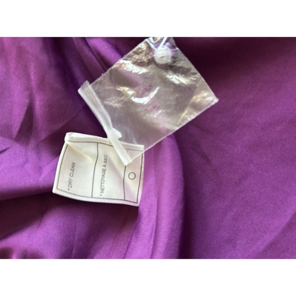 BB Dakota Women's 8 Purple Rhianna Illusions Fit & Flair Open Back Lace Dress - Picture 11 of 11